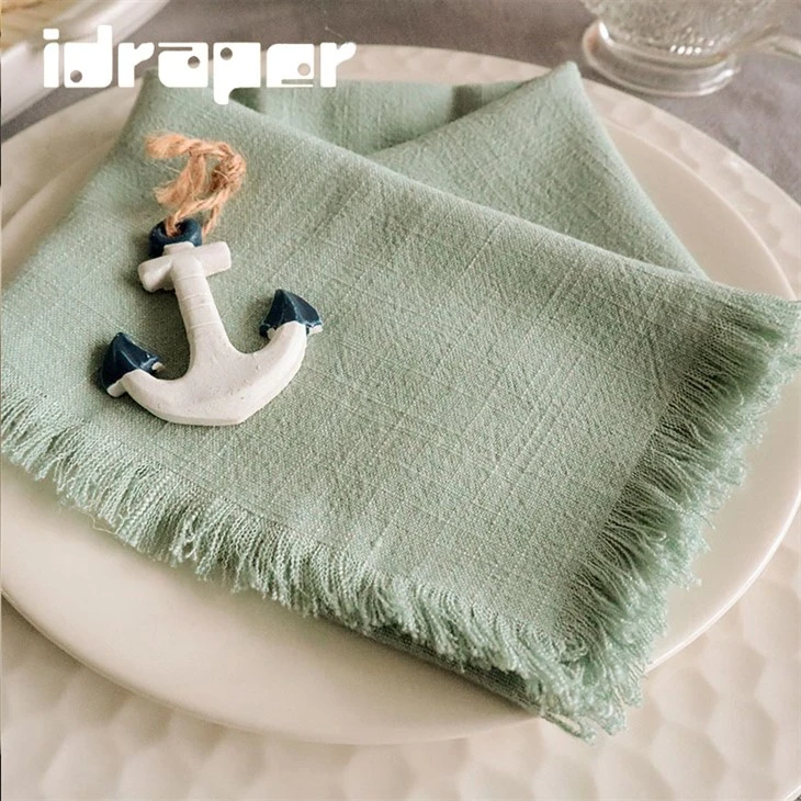 Forest Green Linen Napkins