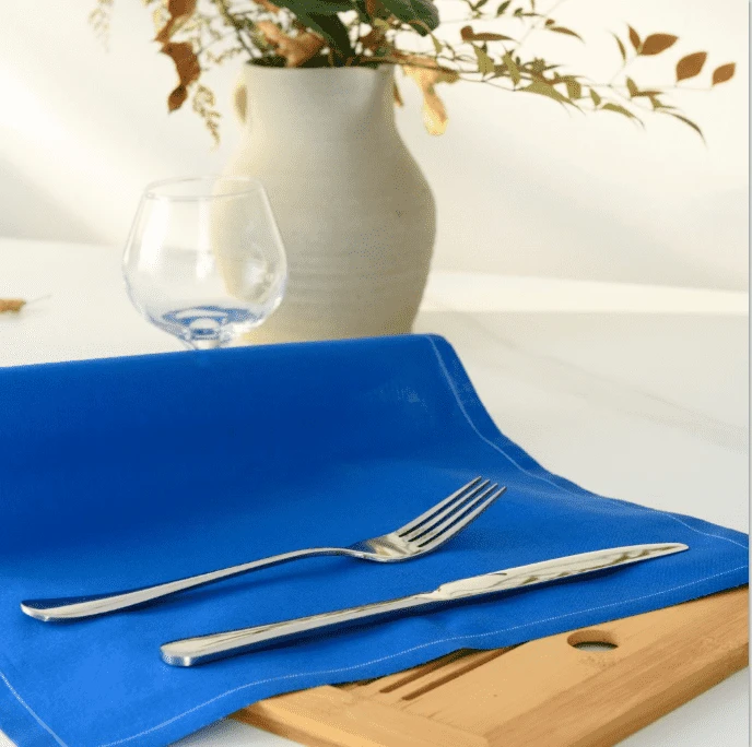 Bulk Navy Blue Dinner Napkins
